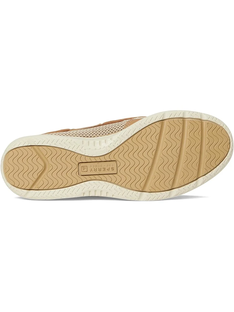 Детские лодочки Sperry Shoresider 3-Eye (Little Kid/Big Kid) Sperry Kids, Linen — изображение 3 из 7, льняной