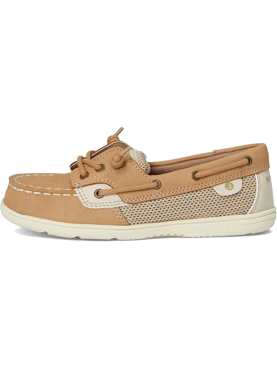 Детские лодочки Sperry Shoresider 3-Eye (Little Kid/Big Kid) Sperry Kids, Linen — изображение 4 из 7, льняной