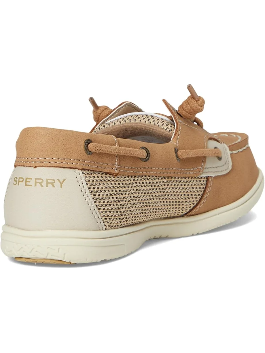 Детские лодочки Sperry Shoresider 3-Eye (Little Kid/Big Kid) Sperry Kids, Linen — изображение 5 из 7, льняной