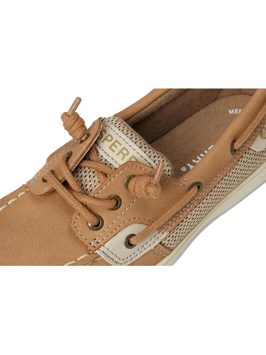 Детские лодочки Sperry Shoresider 3-Eye (Little Kid/Big Kid) Sperry Kids, Linen — изображение 6 из 7, льняной