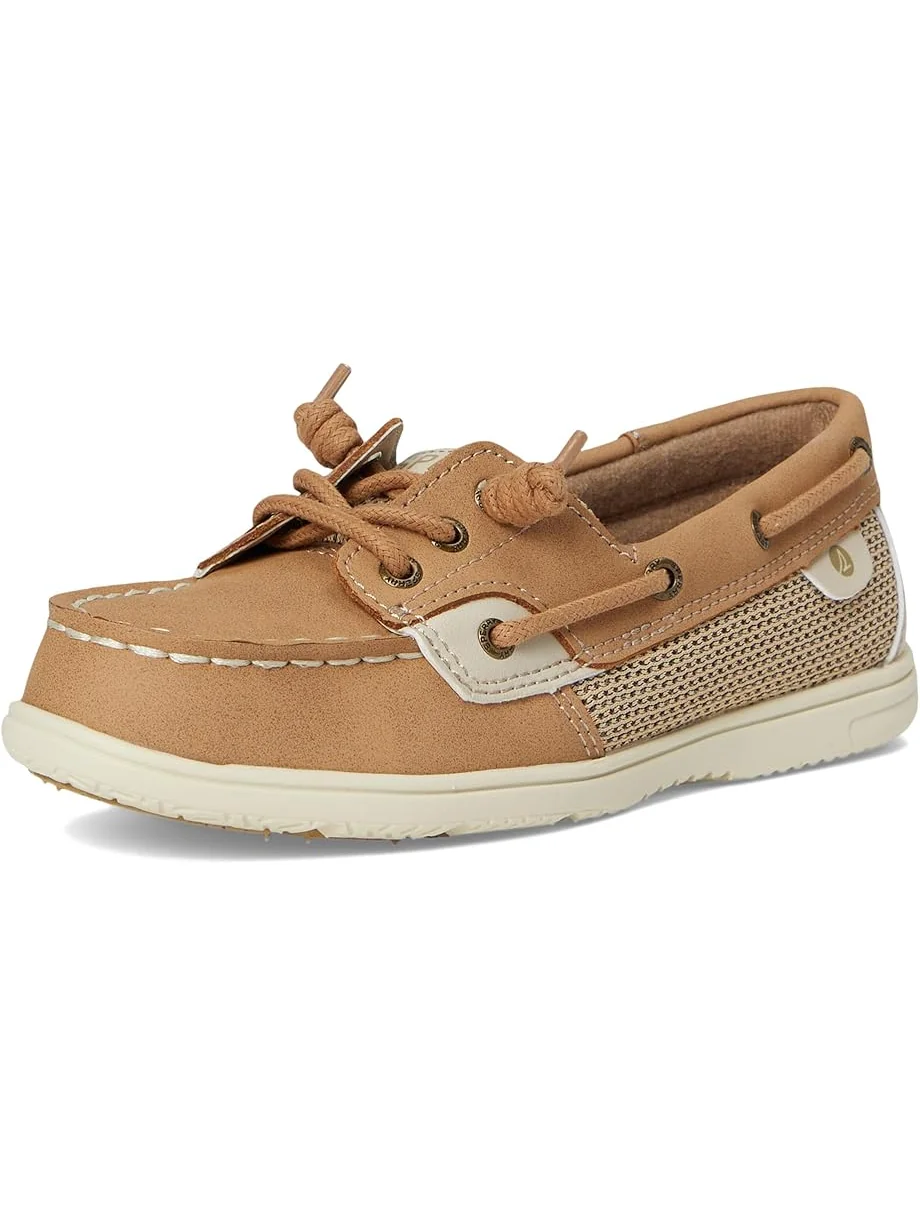 Детские лодочки Sperry Shoresider 3-Eye (Little Kid/Big Kid) Sperry Kids, Linen — изображение 7 из 7, льняной