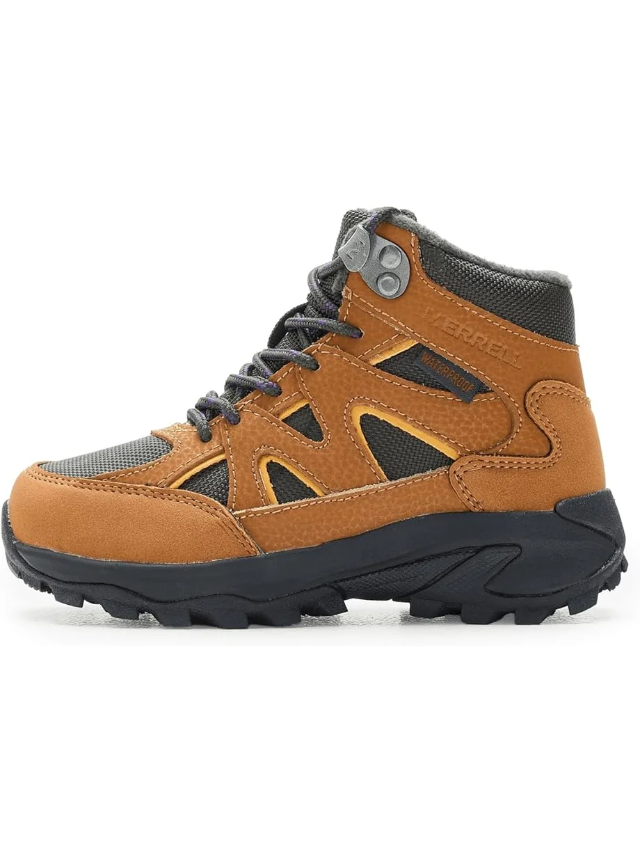 Детские треккинговые ботинки Merrell Moab Speed 2 Peak Waterproof (Little Kid/Big Kid) Merrell Kids — изображение 4 из 7