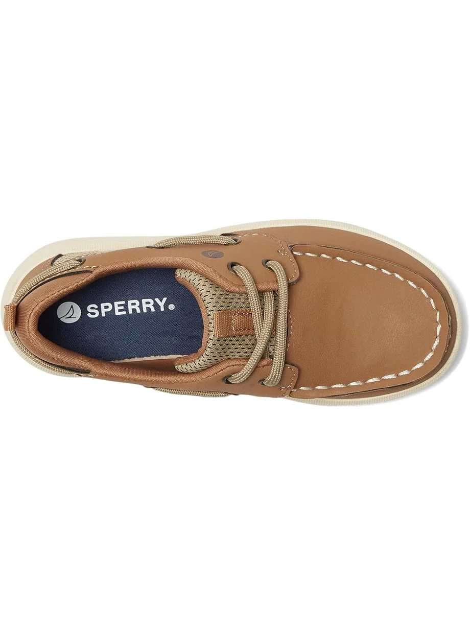 Детские лодочники Sperry Fairwater Plushwave (Little Kid/Big Kid) Sperry Kids — изображение 2 из 7, бежевый