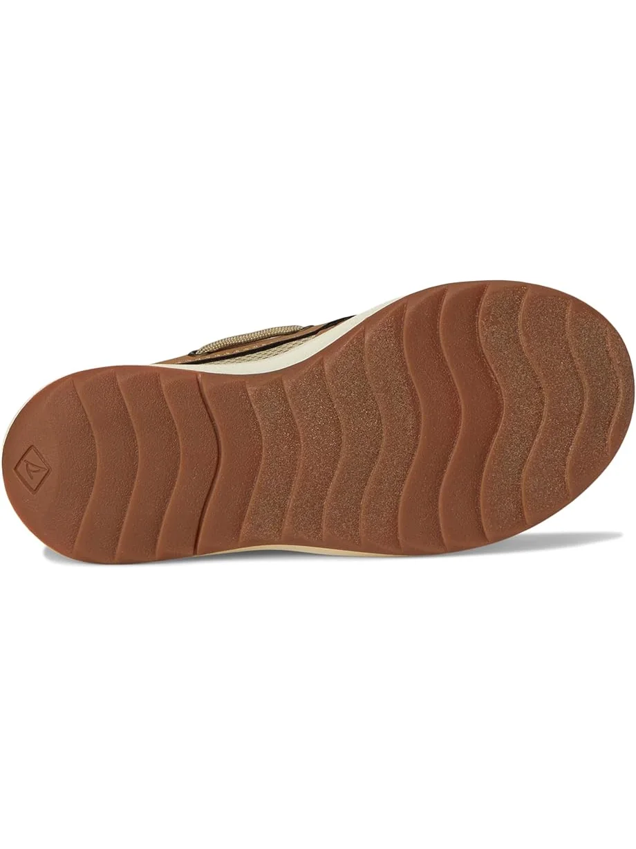 Детские лодочники Sperry Fairwater Plushwave (Little Kid/Big Kid) Sperry Kids — изображение 3 из 7, бежевый