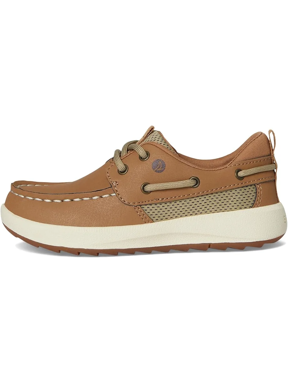 Детские лодочники Sperry Fairwater Plushwave (Little Kid/Big Kid) Sperry Kids — изображение 4 из 7, бежевый