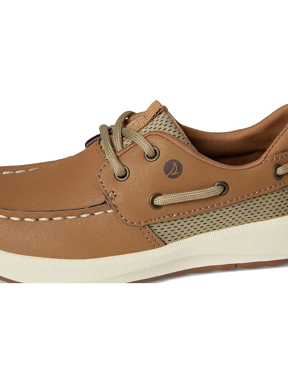 Детские лодочники Sperry Fairwater Plushwave (Little Kid/Big Kid) Sperry Kids — изображение 6 из 7, бежевый