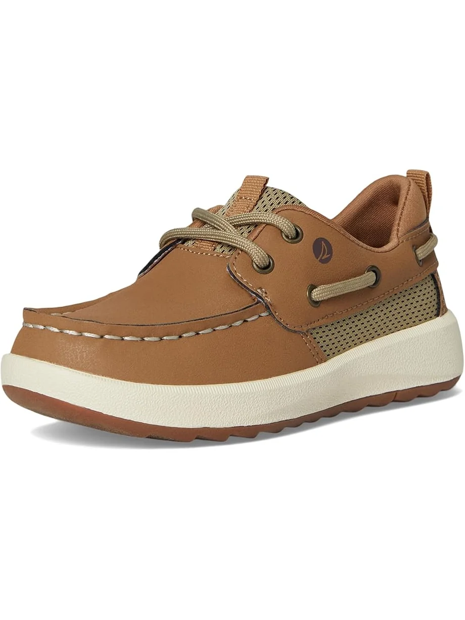 Детские лодочники Sperry Fairwater Plushwave (Little Kid/Big Kid) Sperry Kids — изображение 7 из 7, бежевый