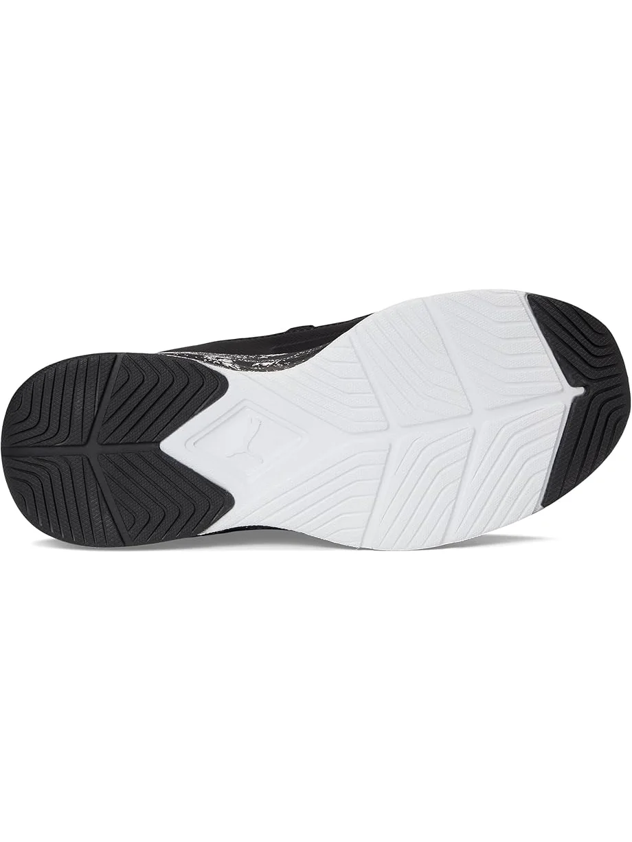 Детские слипоны Puma Softride One4all (большие дети) PUMA Kids — изображение 3 из 7, черный/белый