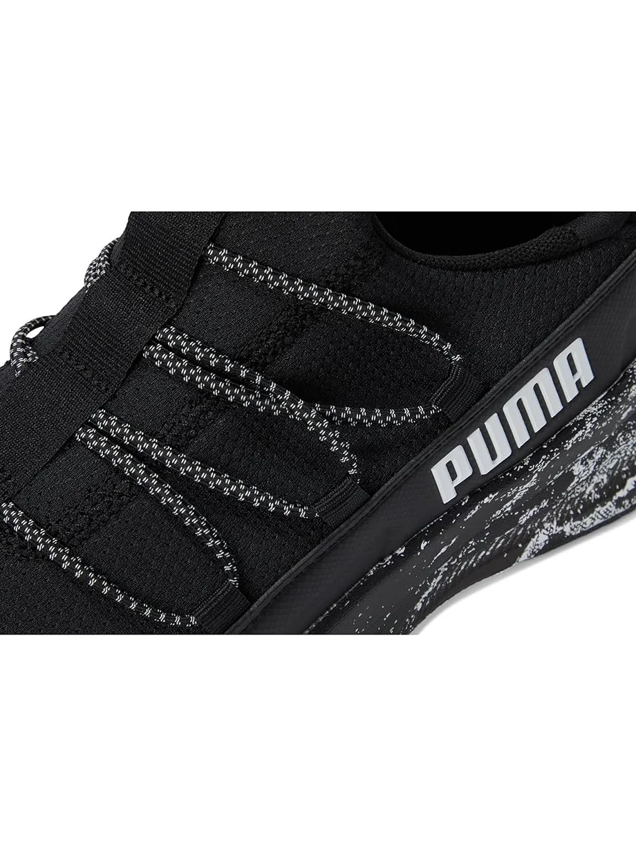 Детские слипоны Puma Softride One4all (большие дети) PUMA Kids — изображение 6 из 7, черный/белый