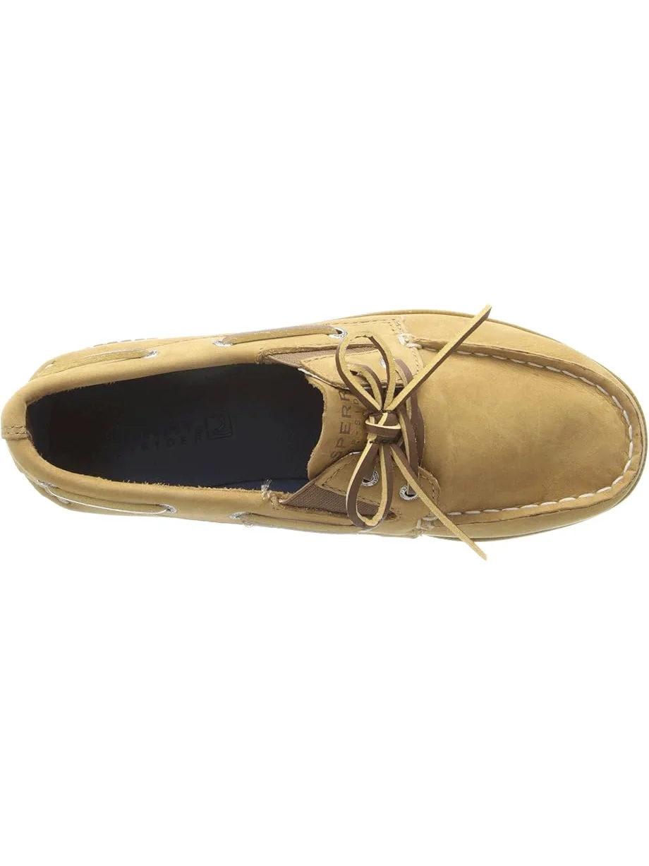 Детские лодочники Sperry Authentic Original Slip On (Little Kid/Big Kid) Sperry Kids, Sahara Leather — изображение 2 из 7
