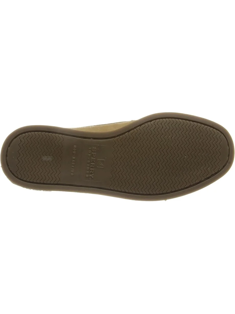 Детские лодочники Sperry Authentic Original Slip On (Little Kid/Big Kid) Sperry Kids, Sahara Leather — изображение 3 из 7