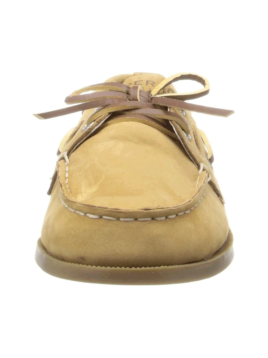 Детские лодочники Sperry Authentic Original Slip On (Little Kid/Big Kid) Sperry Kids, Sahara Leather — изображение 7 из 7