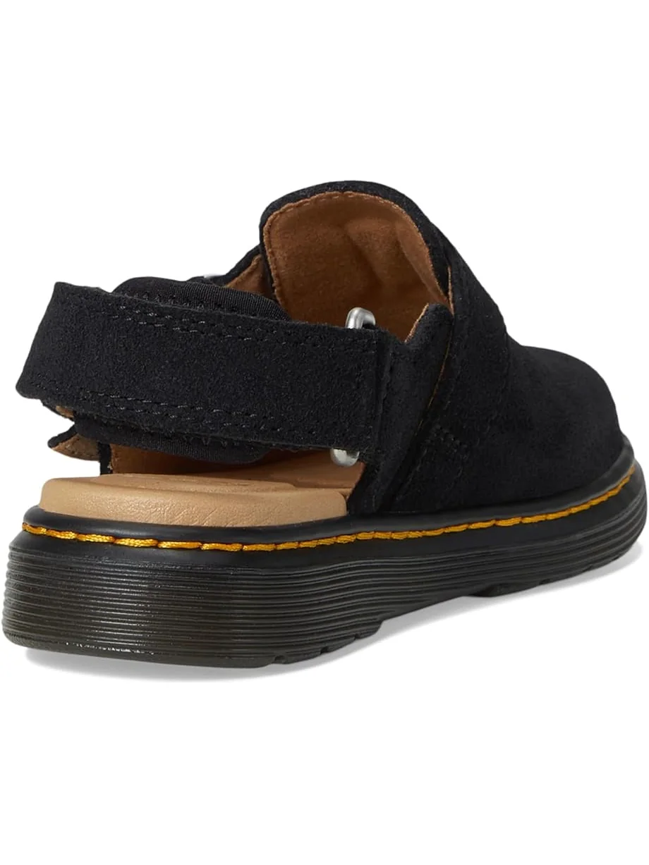 Детские балетки Dr. Martens Jorgie (Little Kid/Big Kid) Dr. Martens Kid's Collection — изображение 5 из 7, черный