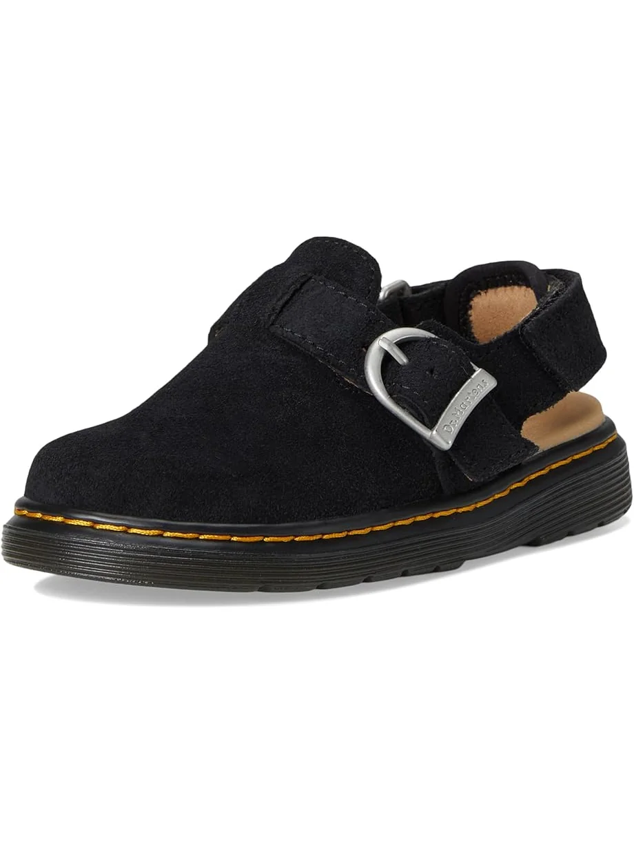Детские балетки Dr. Martens Jorgie (Little Kid/Big Kid) Dr. Martens Kid's Collection — изображение 7 из 7, черный
