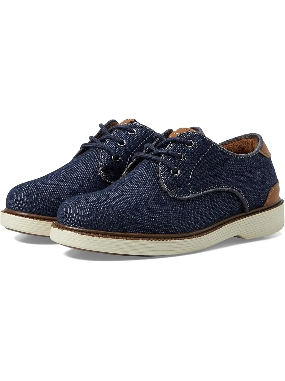 Оксфорды Florsheim Kids Highland Canvas Plain Toe Oxford Jr. — изображение 1 из 6, темно-синий