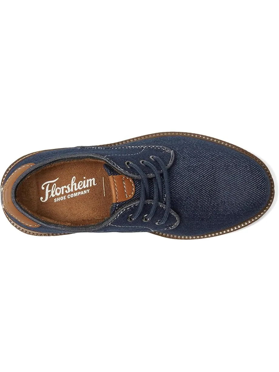 Оксфорды Florsheim Kids Highland Canvas Plain Toe Oxford Jr. — изображение 2 из 6, темно-синий