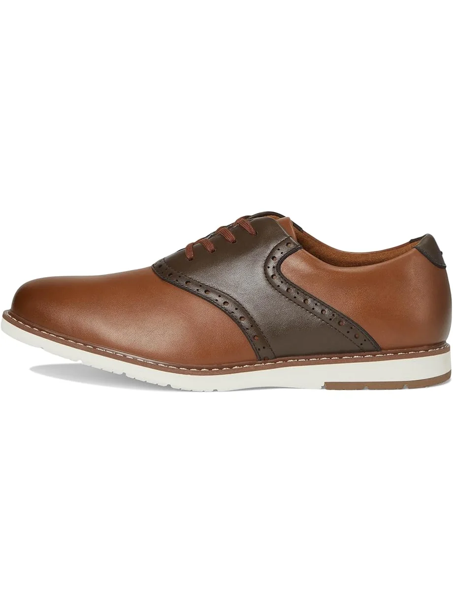 Мужские оксфорды Florsheim Kids Vibe Jr. Boys Plain Toe Saddle Shoe (Toddler/Little Kid/Big Kid) — изображение 4 из 7
