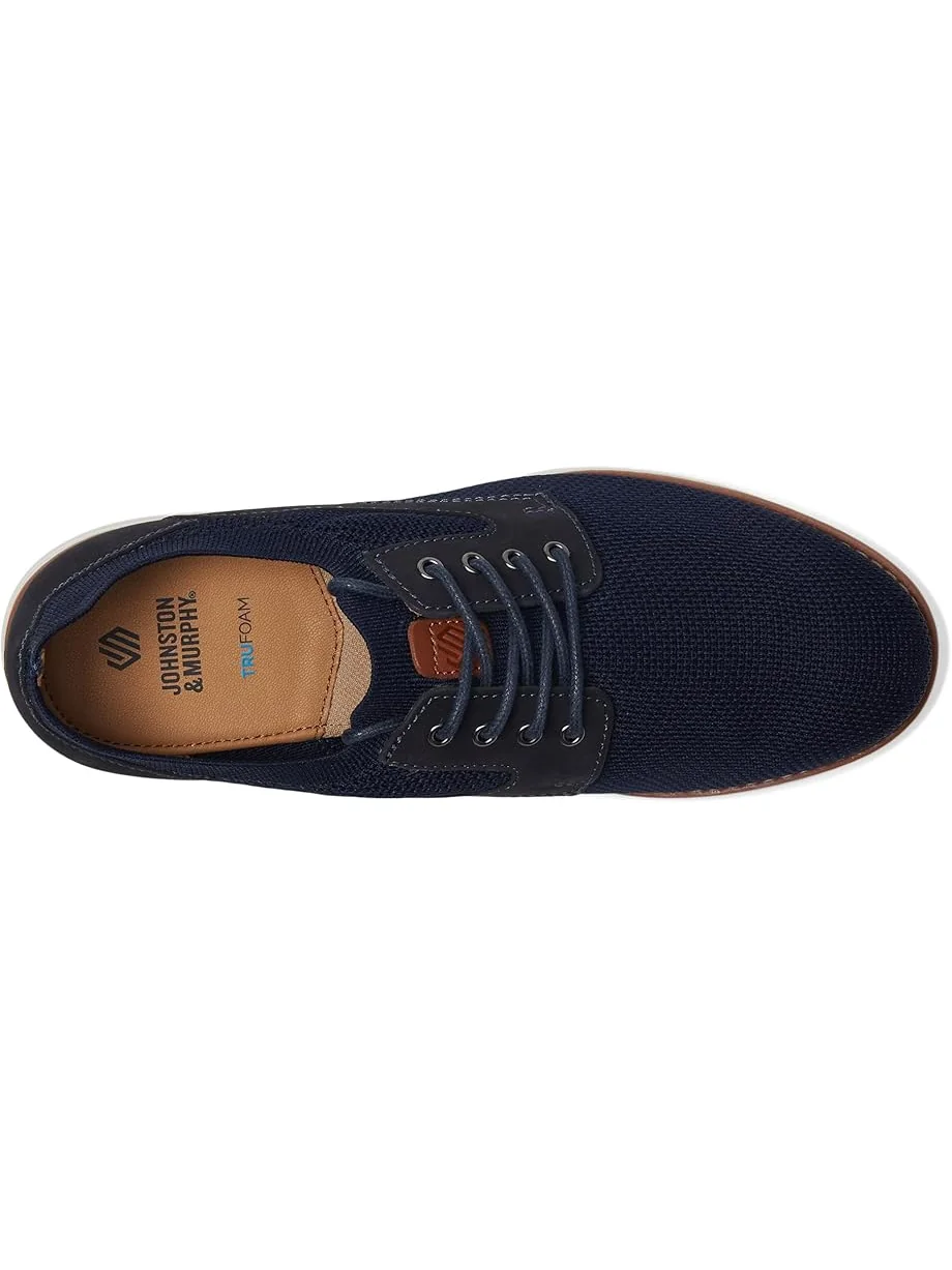 Детские оксфорды Johnston & Murphy Upton Knit Plain Toe (Little Kid/Big Kid) Johnston & Murphy Kids — изображение 2 из 7