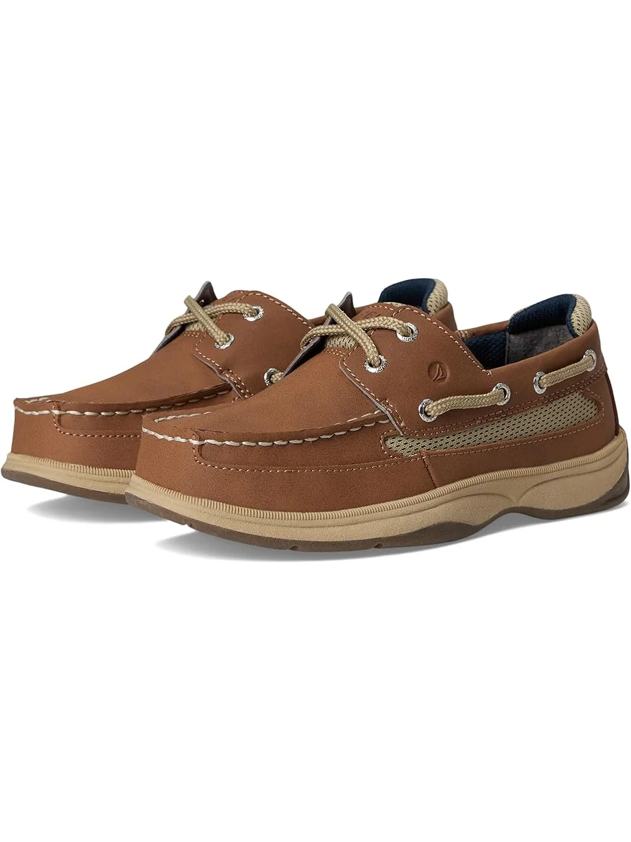 Детские лодочники Sperry Lanyard (маленькие дети/большие дети) Sperry Kids — изображение 1 из 7, темный бежевый