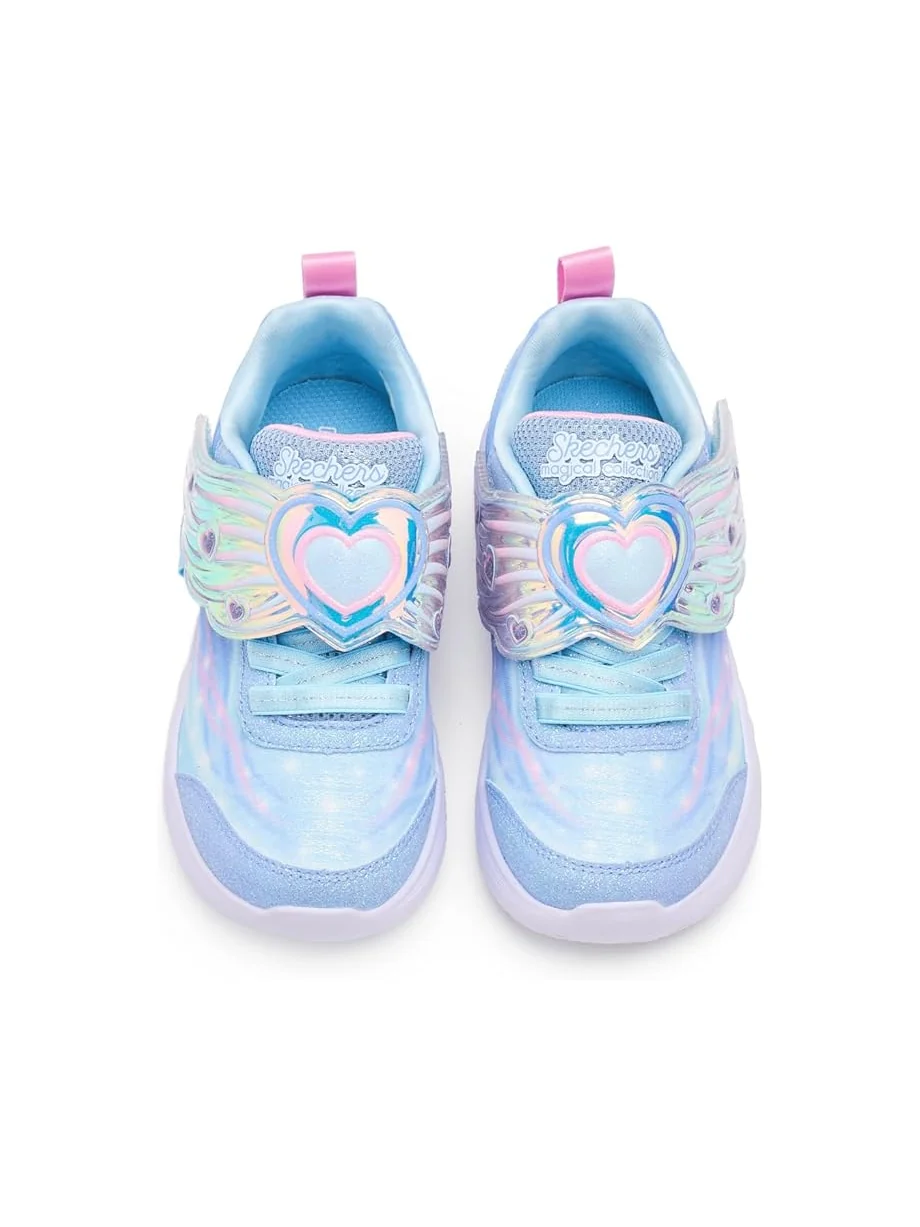 Детские кроссовки SKECHERS KIDS Dream Racer 303067L (Little Kid/Big Kid) — изображение 2 из 7, светлый синий