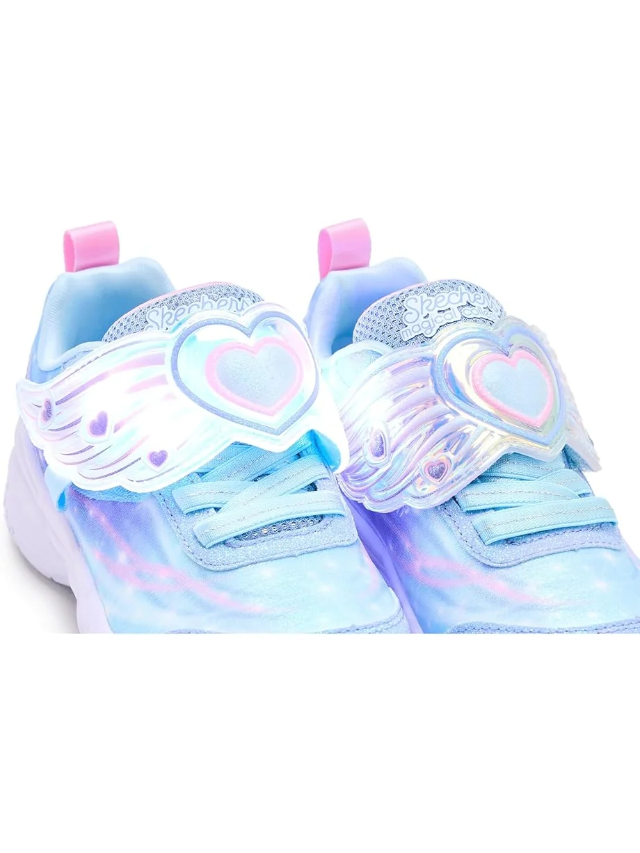 Детские кроссовки SKECHERS KIDS Dream Racer 303067L (Little Kid/Big Kid) — изображение 6 из 7, светлый синий