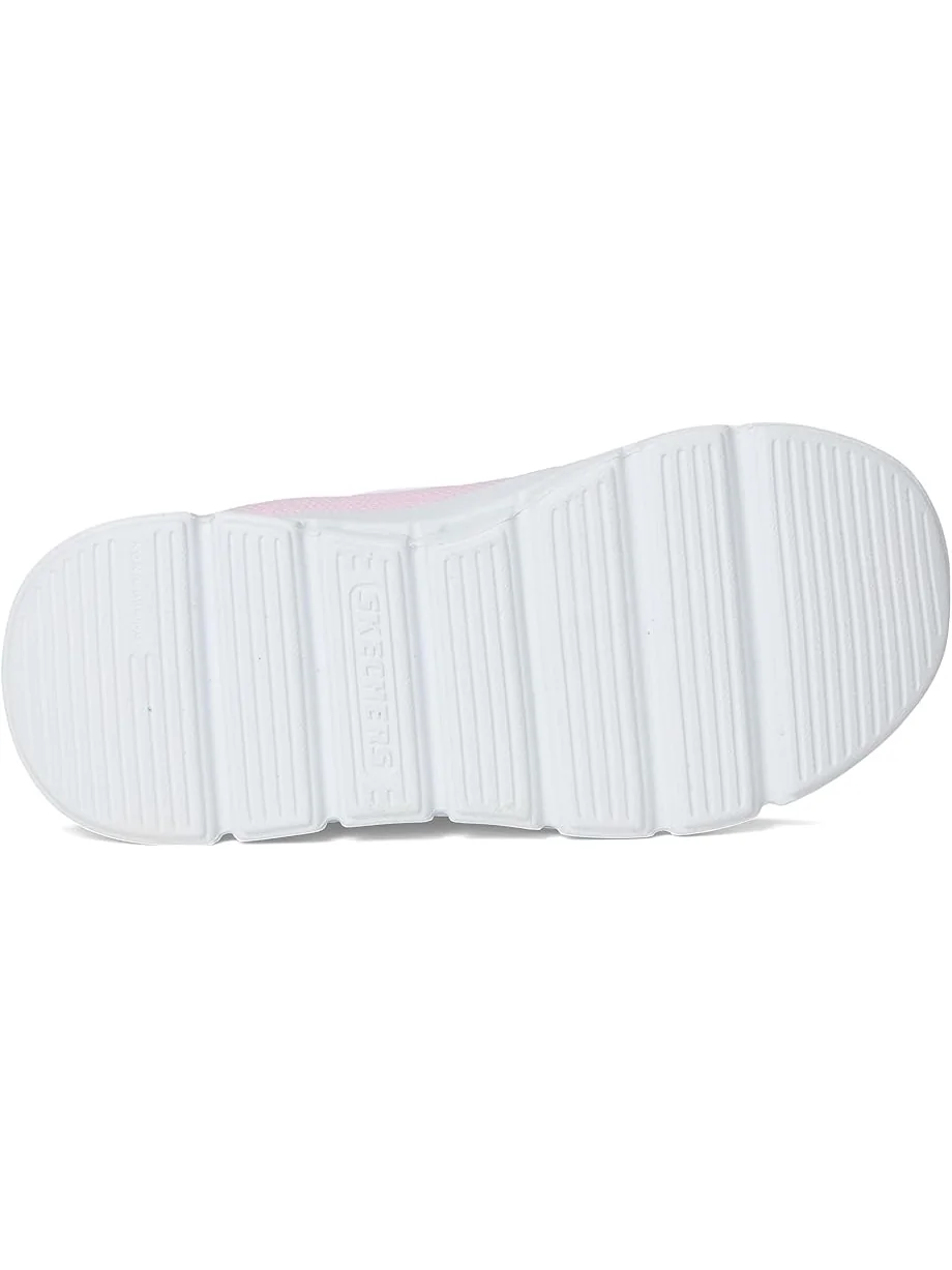 Женские кроссовки SKECHERS KIDS Glide-Step Flow (Little Kid/Big Kid) — изображение 3 из 7, розовый