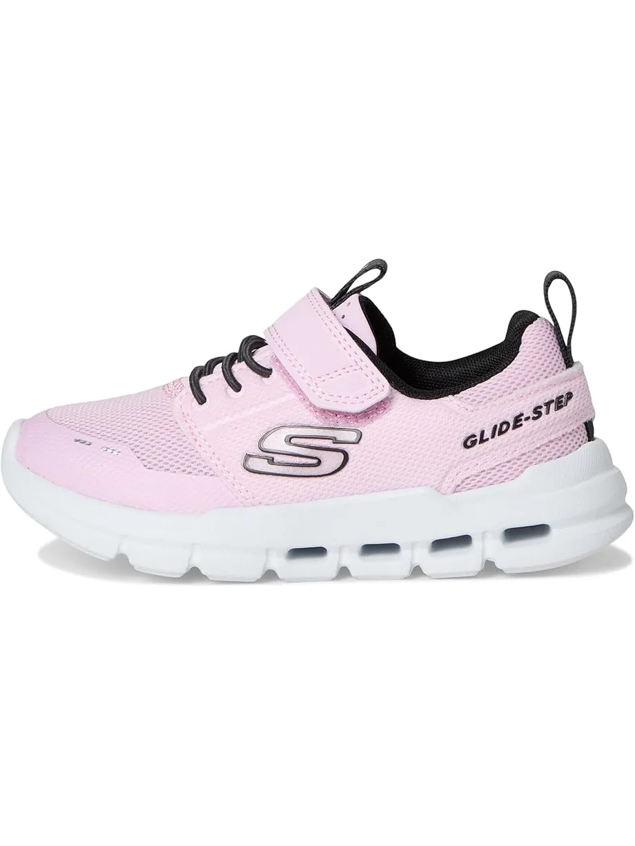 Женские кроссовки SKECHERS KIDS Glide-Step Flow (Little Kid/Big Kid) — изображение 4 из 7, розовый
