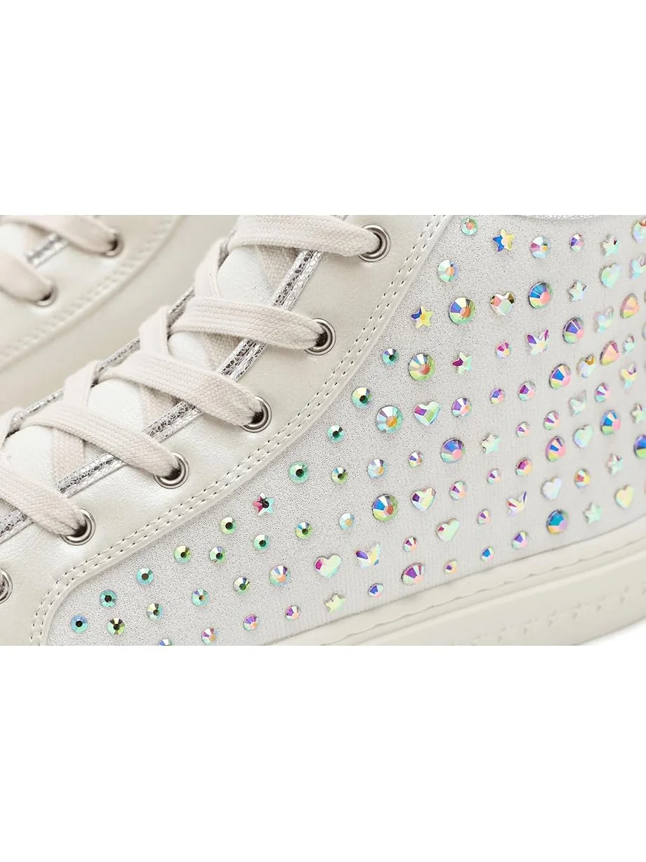 Детские кроссовки Steve Madden Laurisa (Little Kid/Big Kid) Steve Madden Kids — изображение 6 из 7, белый мульти