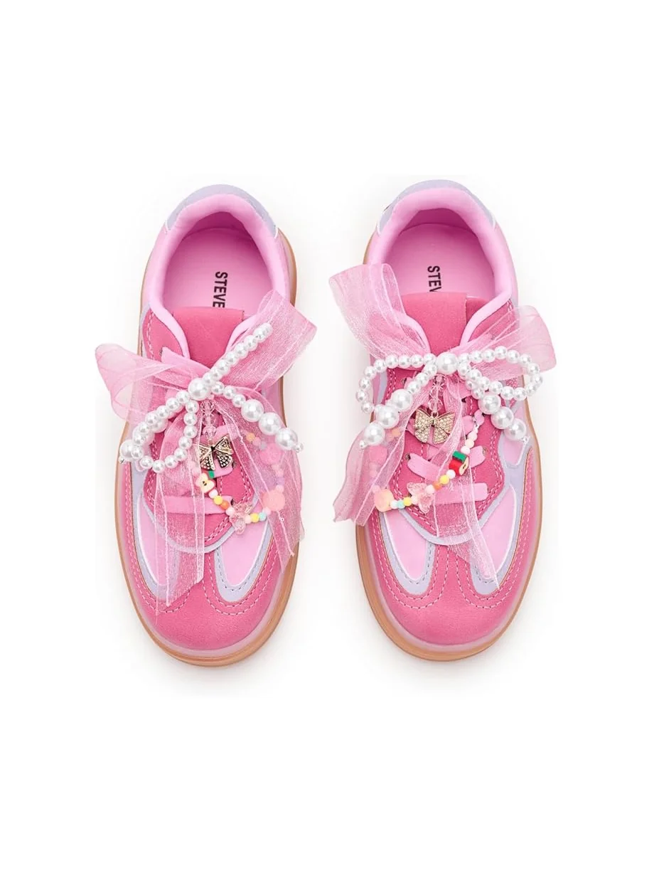 Детские кроссовки Steve Madden Sianna (Little Kid/Big Kid) Steve Madden Kids — изображение 2 из 7, мульти