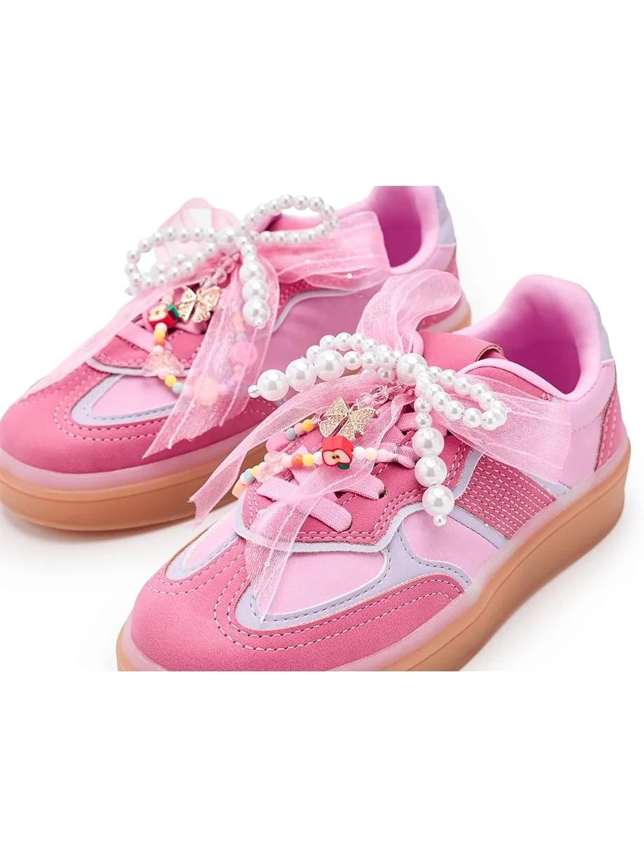 Детские кроссовки Steve Madden Sianna (Little Kid/Big Kid) Steve Madden Kids — изображение 6 из 7, мульти