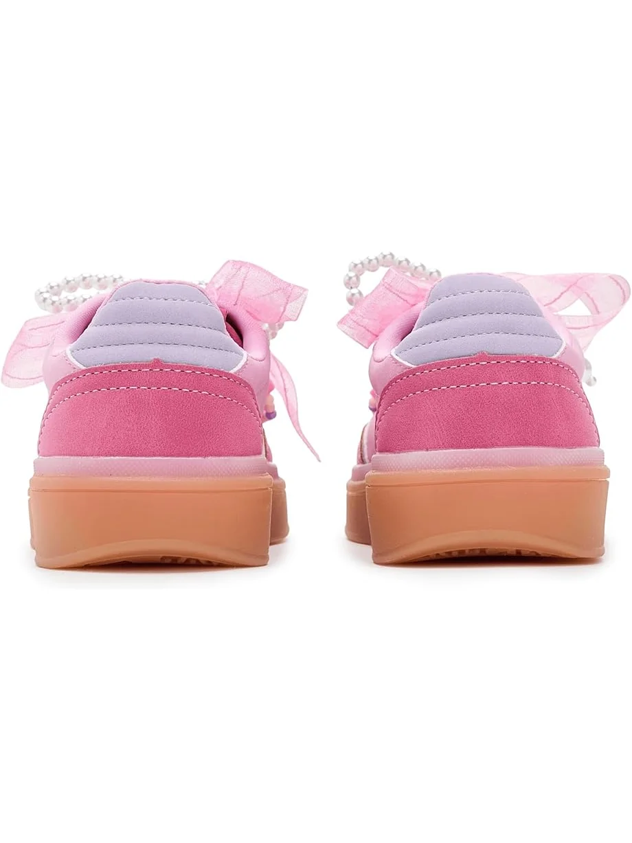 Детские кроссовки Steve Madden Sianna (Little Kid/Big Kid) Steve Madden Kids — изображение 7 из 7, мульти