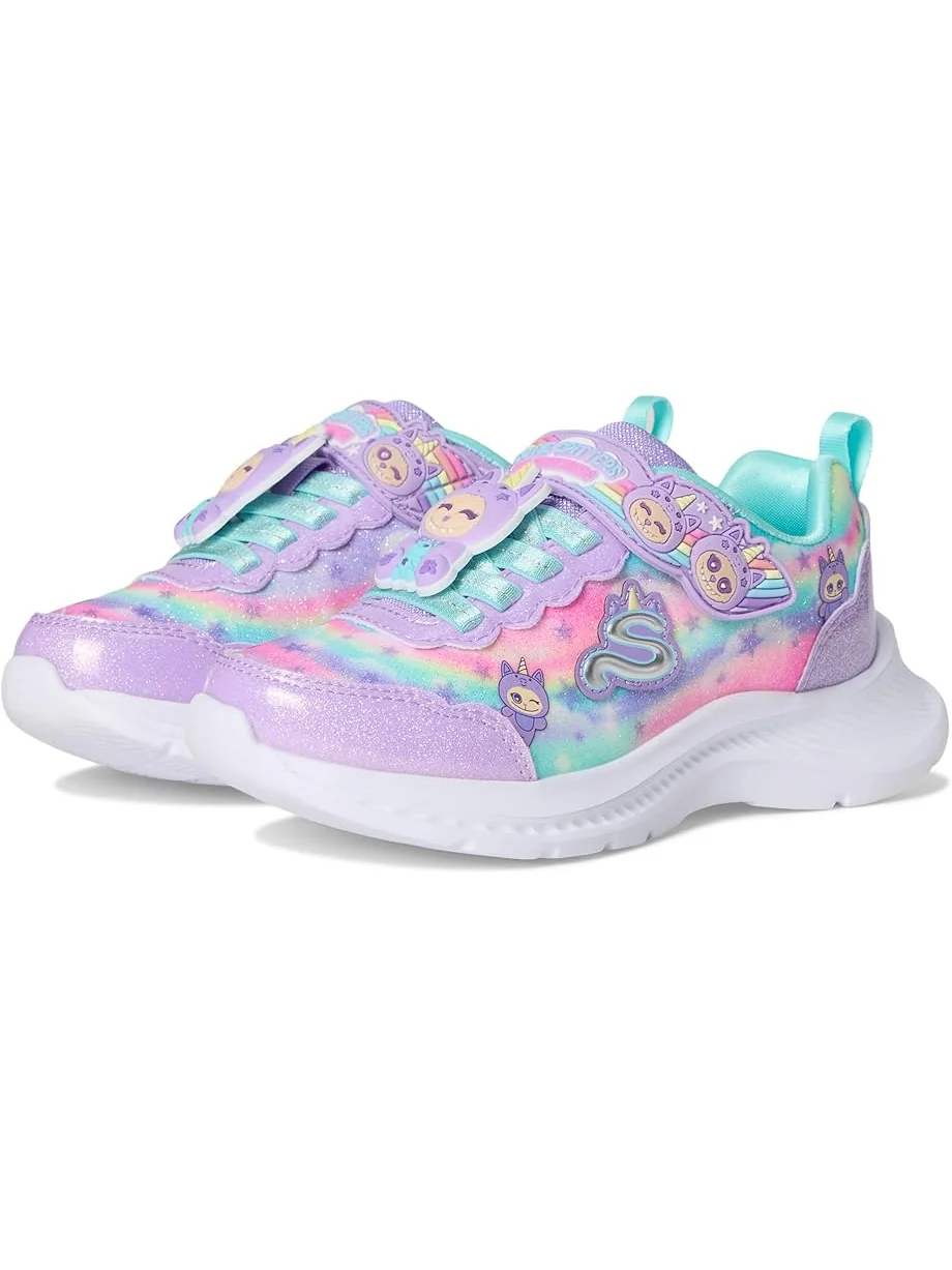 Детские кроссовки SKECHERS KIDS Jumpsters - Cutie Critters 302363L (Little Kid/Big Kid) — изображение 1 из 7, мульти