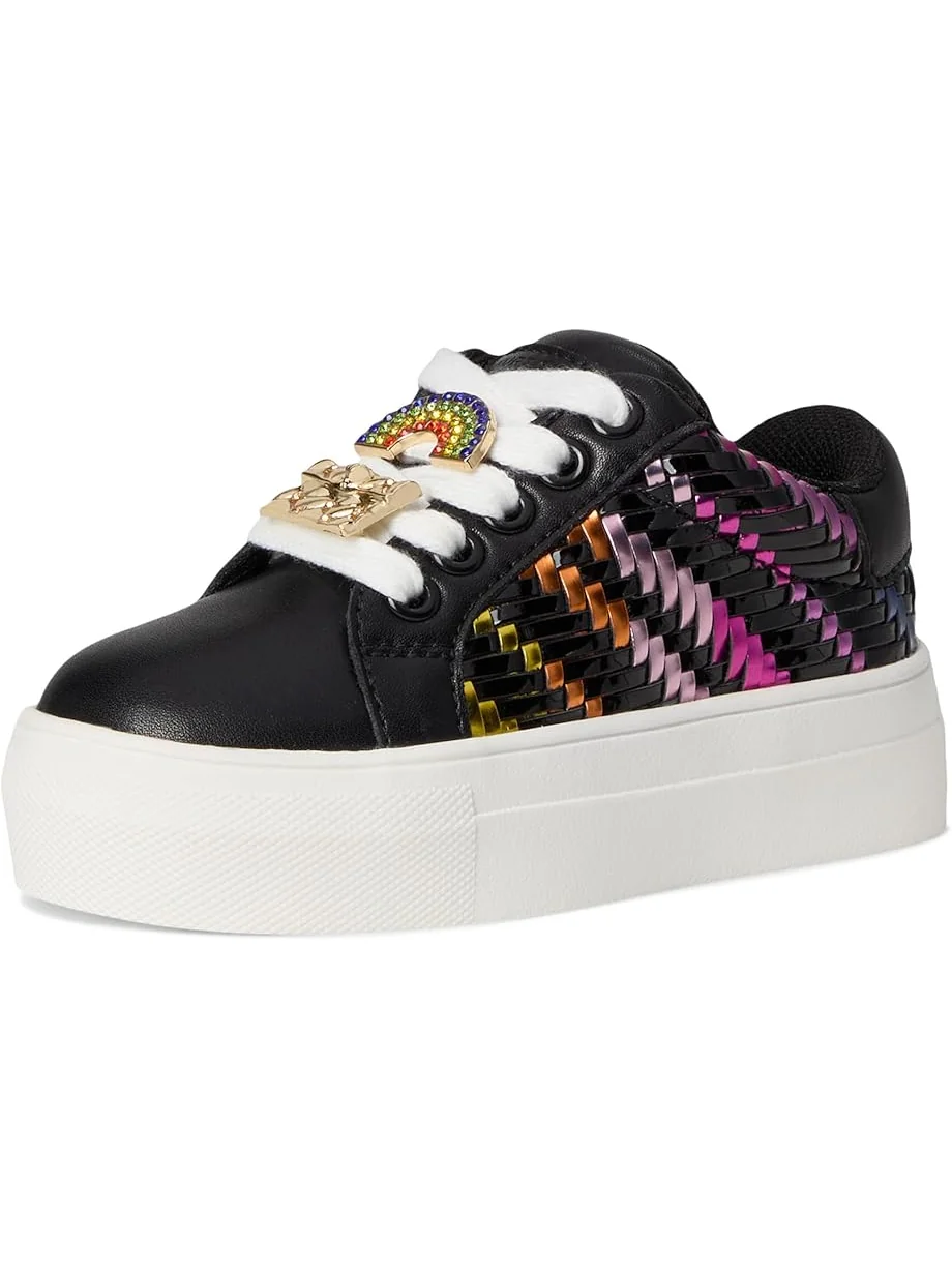 Детские кроссовки Kurt Geiger London Kids Mini Laney Weave (Toddler) — изображение 7 из 7, черный мульти