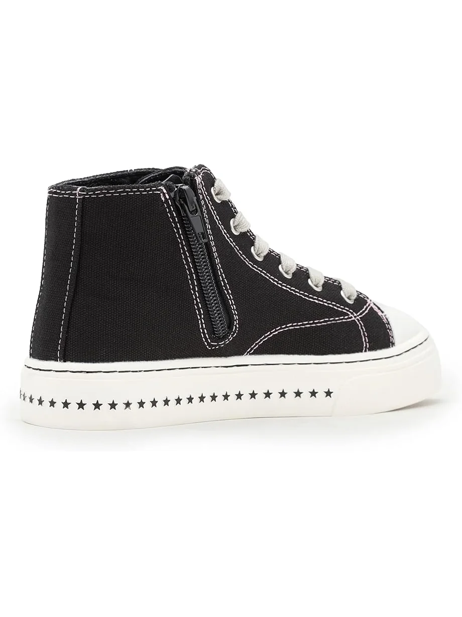 Детские сандалии Steve Madden Joycee (Little Kid/Big Kid) Steve Madden Kids — изображение 3 из 7, черный