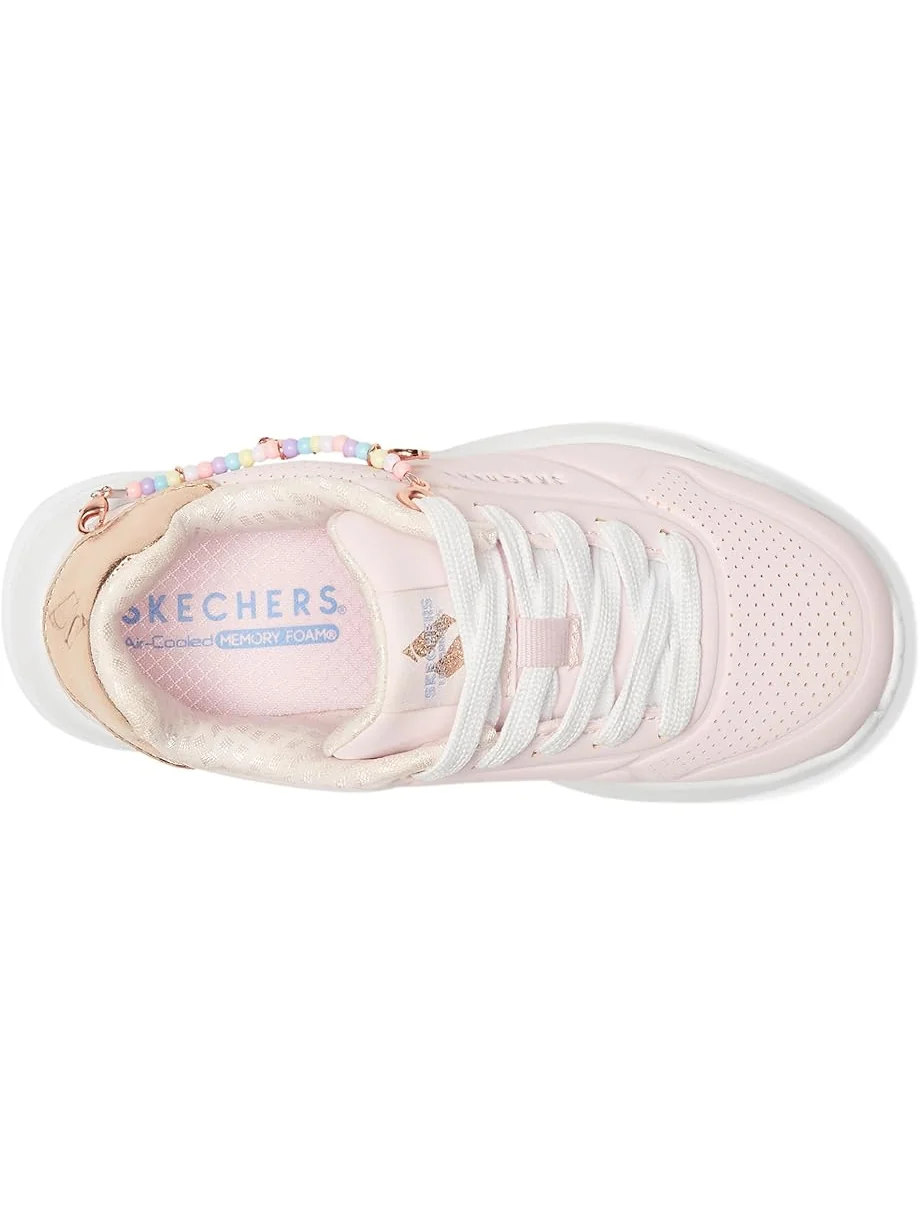 Детские кроссовки Skechers Uno Lite 310423l (Little Kid/Big Kid) SKECHERS KIDS — изображение 2 из 7, светлый розовый/мульти