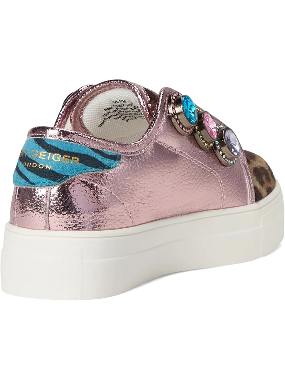 Детские кроссовки Kurt Geiger London Kids Mini Laney Octavia (Little Kid/Big Kid) — изображение 5 из 7, розовый