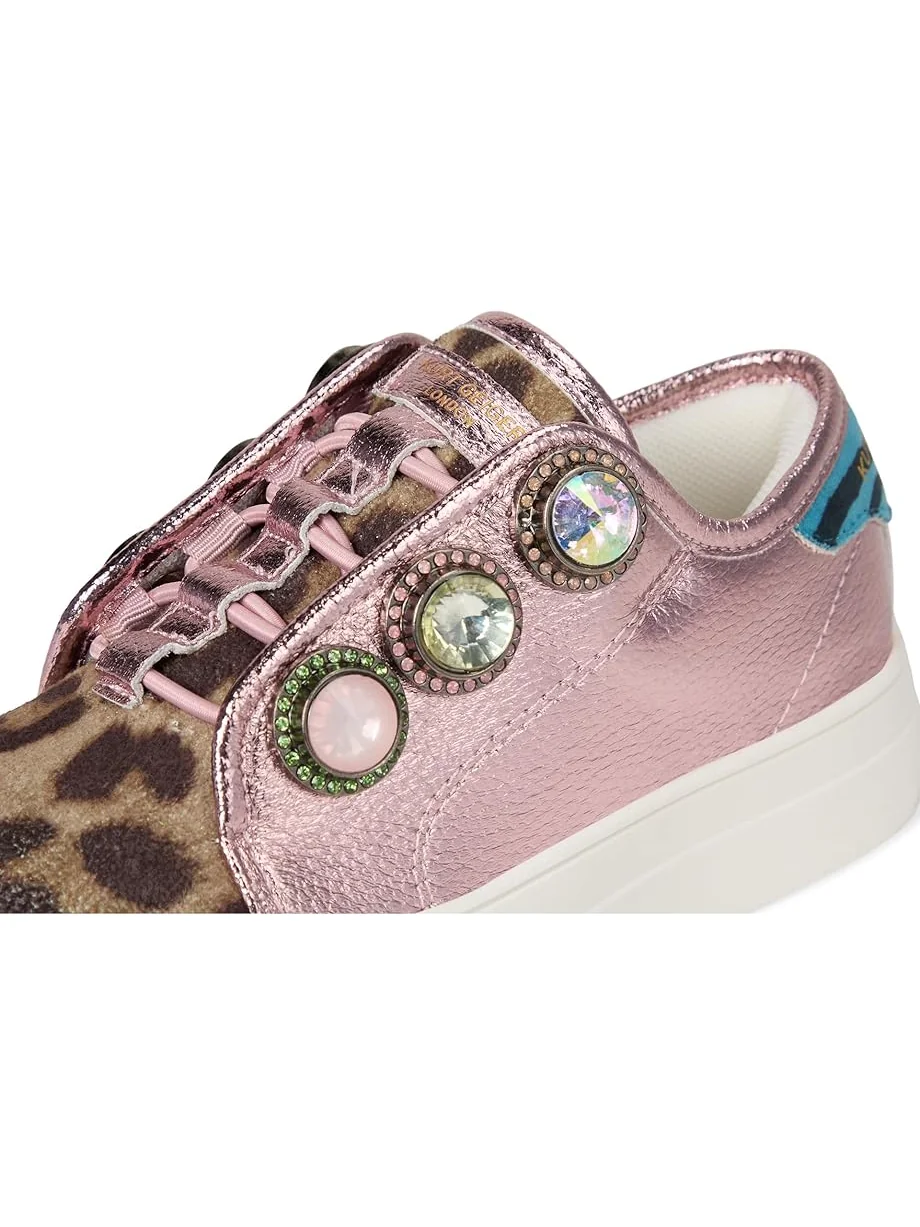 Детские кроссовки Kurt Geiger London Kids Mini Laney Octavia (Little Kid/Big Kid) — изображение 6 из 7, розовый