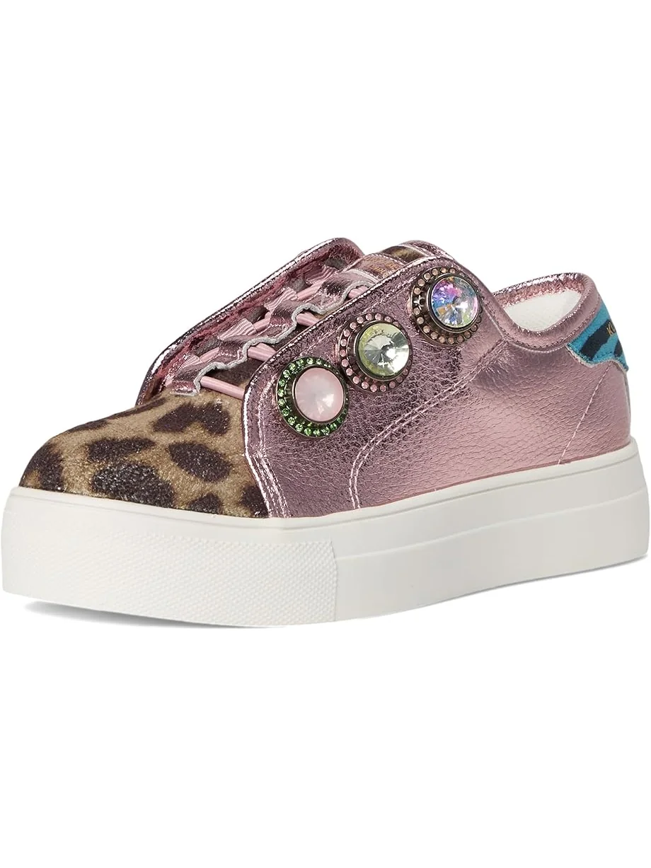 Детские кроссовки Kurt Geiger London Kids Mini Laney Octavia (Little Kid/Big Kid) — изображение 7 из 7, розовый