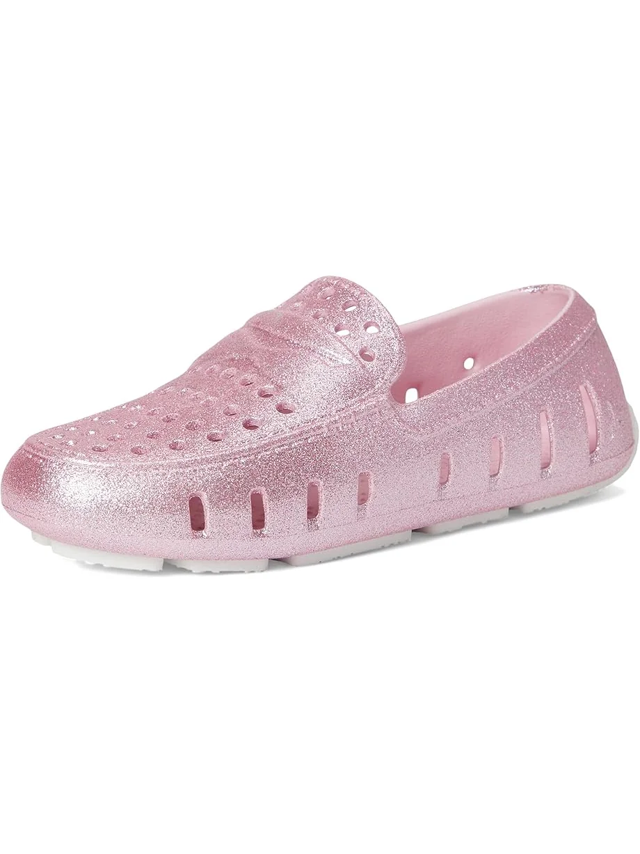 Детские мокасины Floafers Prodigy Driver Sparkle (Toddler/Little Kid/Big Kid) Floafers Kids — изображение 7 из 7, розовый