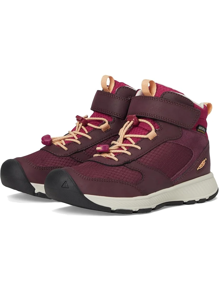Детские треккинговые ботинки Keen Skua Durable Easy On Comfortable Waterproof (Little Kid/Big Kid) KEEN Kids — бежевый