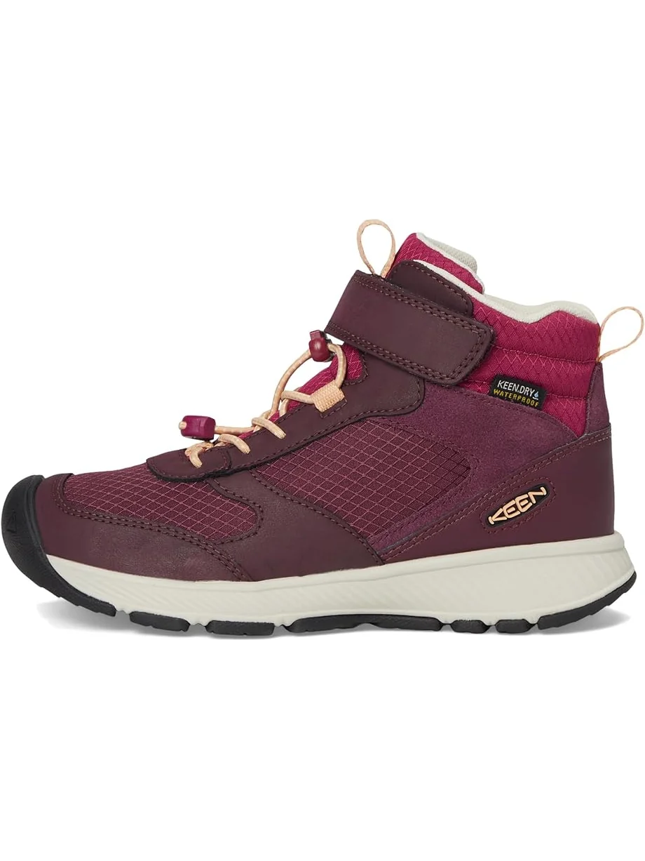 Детские треккинговые ботинки Keen Skua Durable Easy On Comfortable Waterproof (Little Kid/Big Kid) KEEN Kids, бежевый