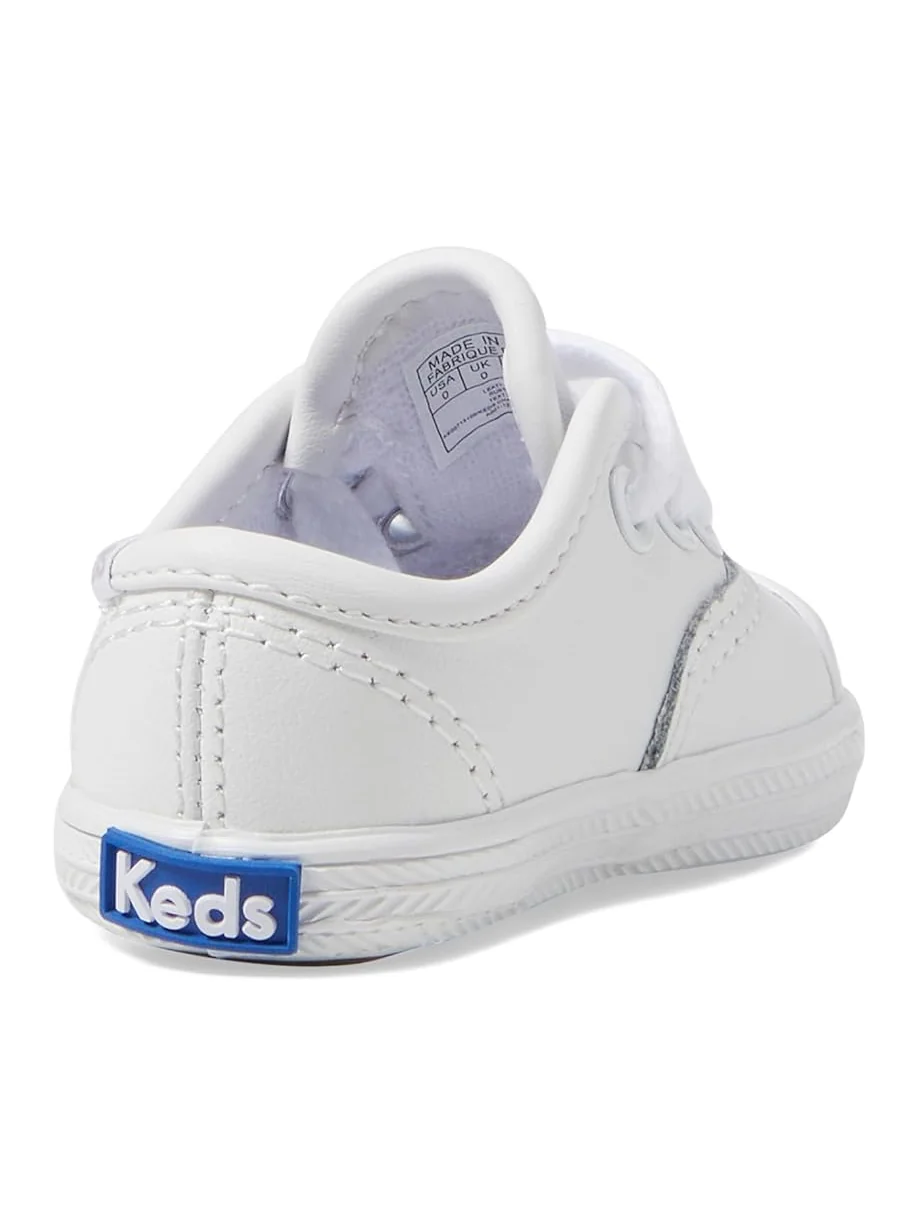Детские ботиночки Keds Champion Toe Cap Crib (Toddler/Little Kid) Keds Kids — изображение 5 из 6, белый