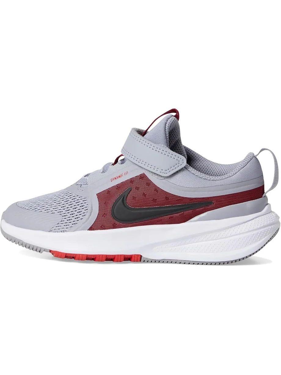 Детские кроссовки Nike Star Runner 5 (Little Kid) Nike Kids — изображение 4 из 7, белый/черный/красный