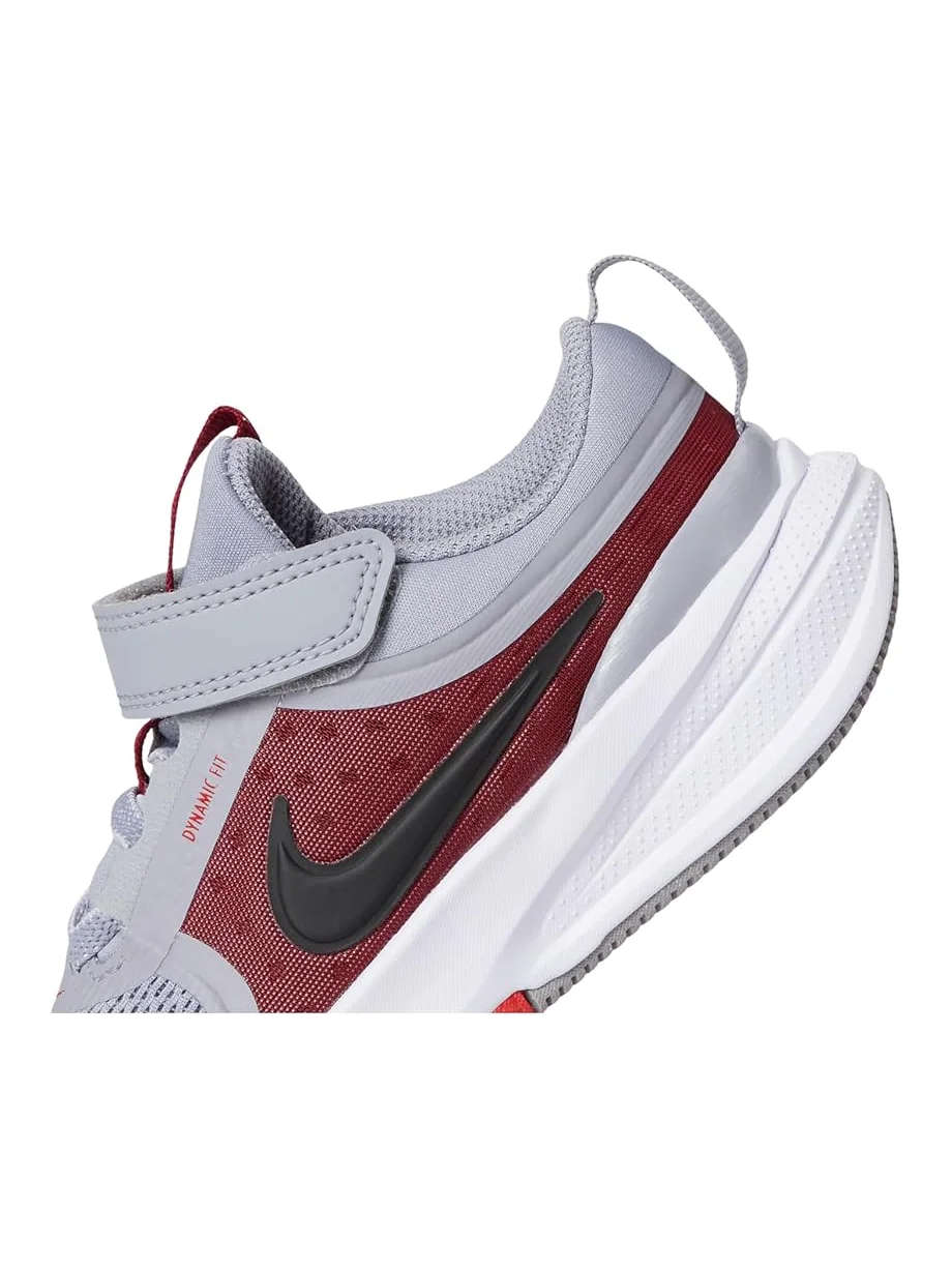 Детские кроссовки Nike Star Runner 5 (Little Kid) Nike Kids — изображение 6 из 7, белый/черный/красный