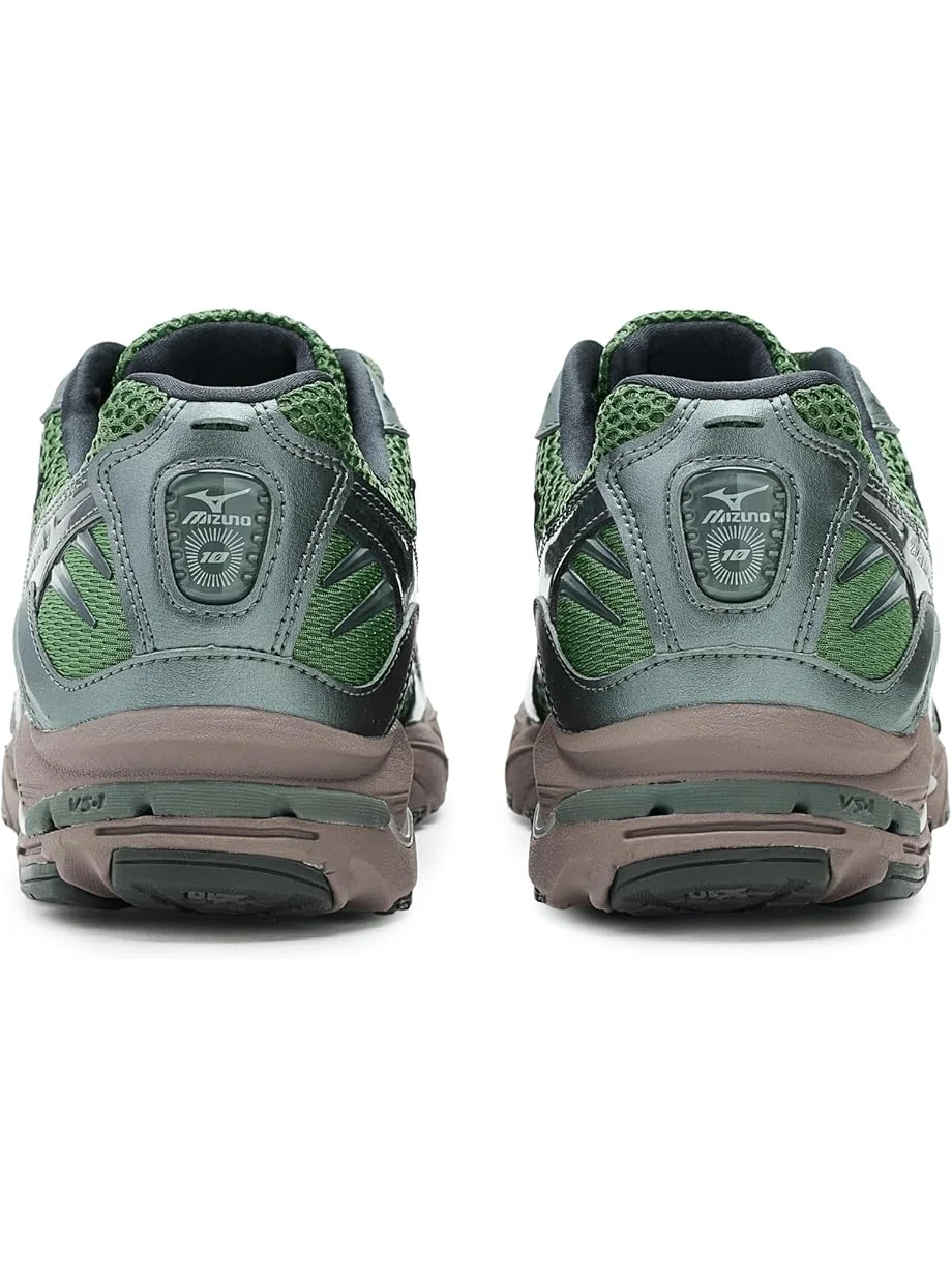 Кроссовки Mizuno Wave Rider 10 — изображение 7 из 7, зеленый/черный песочный
