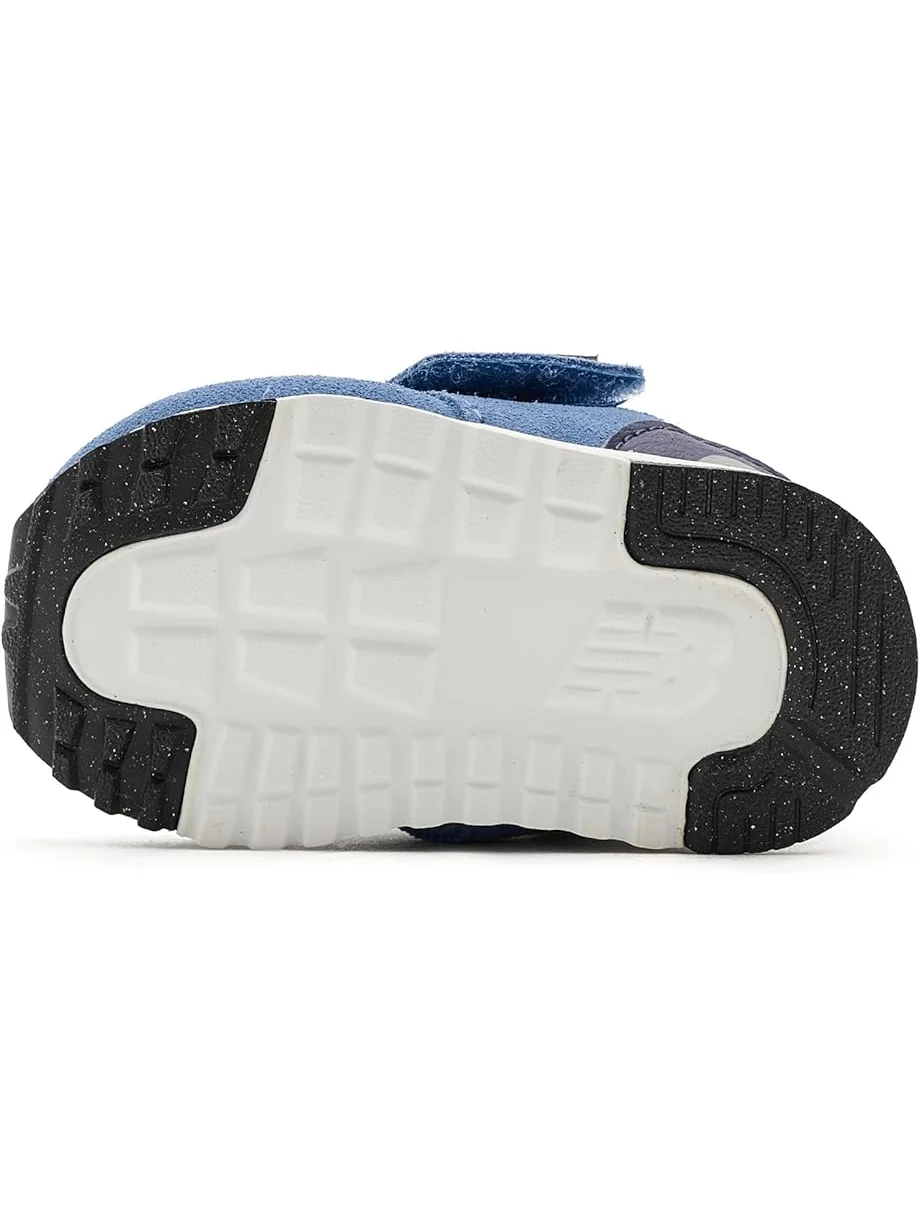 Детские кроссовки New Balance 574 Bungee Lace (Infant/Toddler) New Balance Kids — изображение 5 из 7, синий/розовый