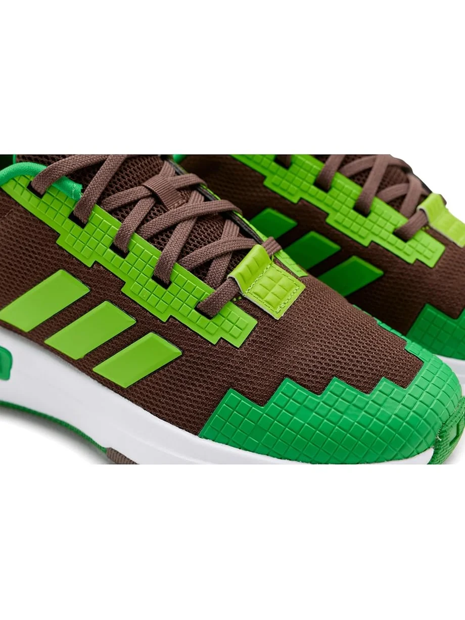 Детские кроссовки Adidas Kids X Minecraft Pro — изображение 6 из 7, зеленый/белый