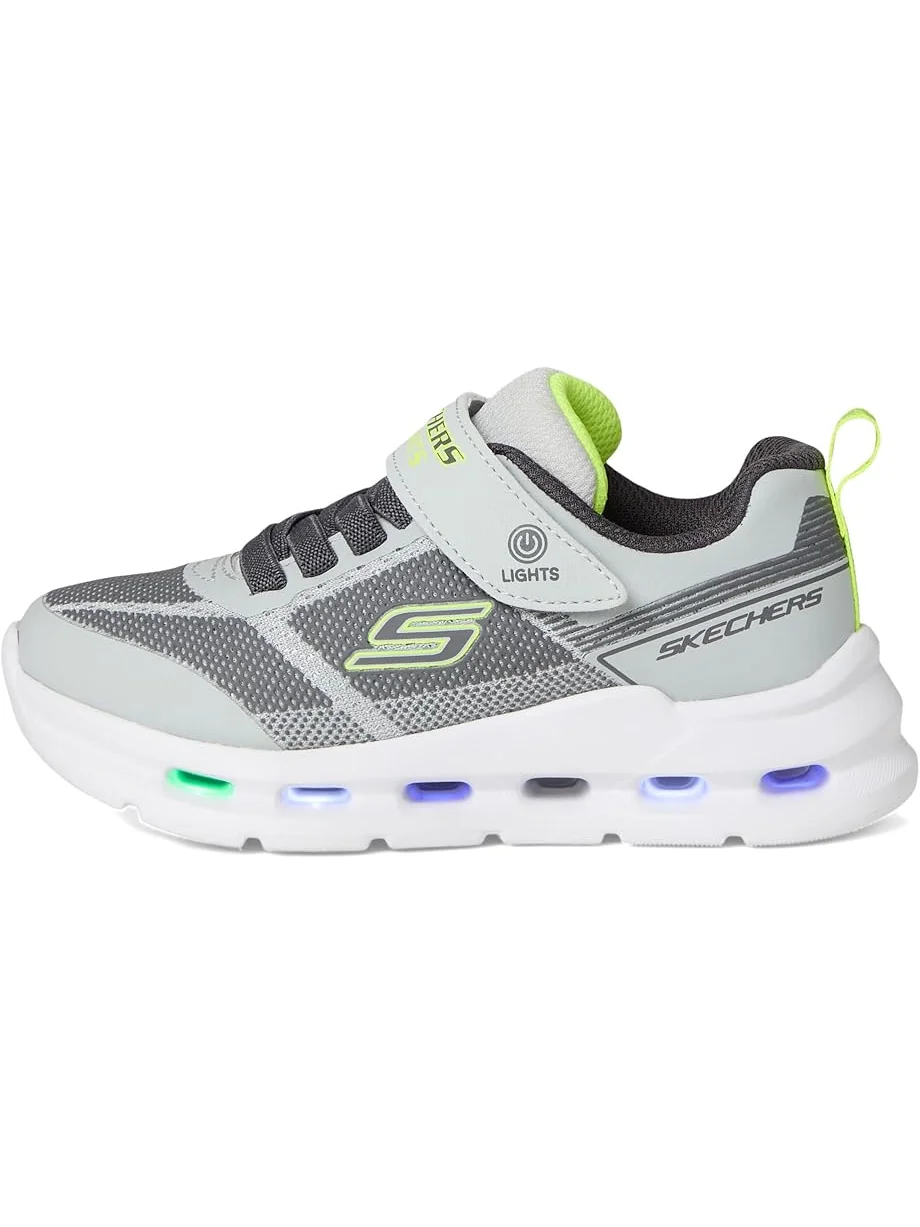 Детские кроссовки SKECHERS KIDS Glide-Step Lights 400240L (Little Kid/Big Kid) — изображение 4 из 7, серый