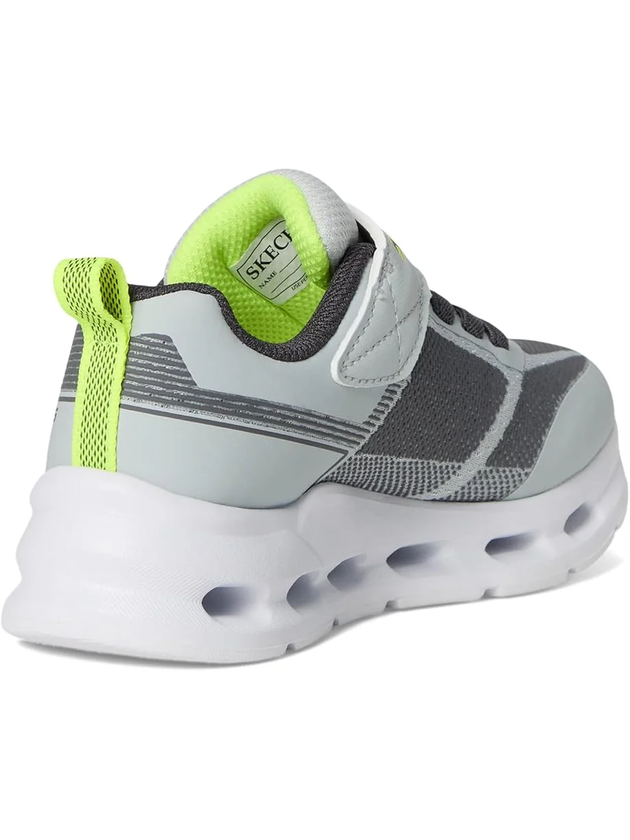 Детские кроссовки SKECHERS KIDS Glide-Step Lights 400240L (Little Kid/Big Kid) — изображение 5 из 7, серый