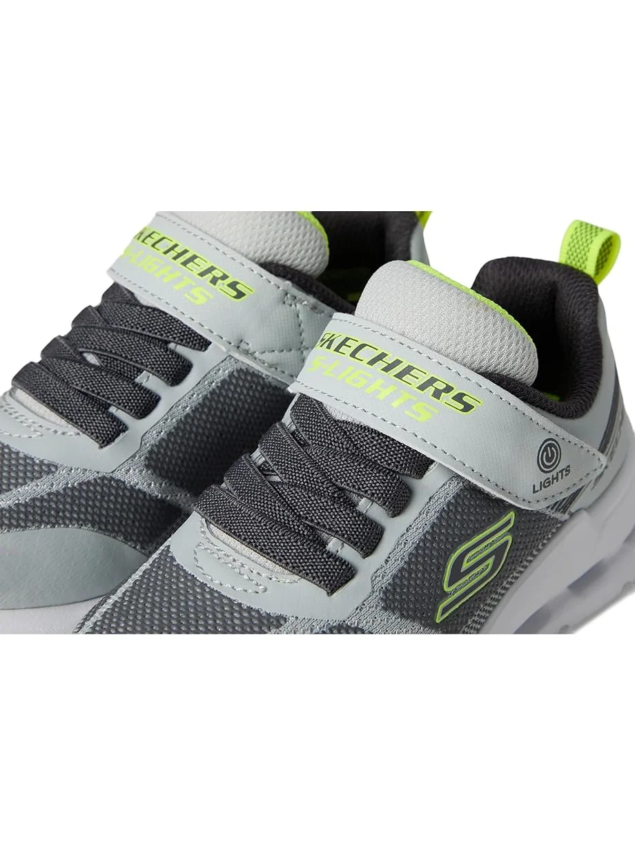 Детские кроссовки SKECHERS KIDS Glide-Step Lights 400240L (Little Kid/Big Kid) — изображение 6 из 7, серый